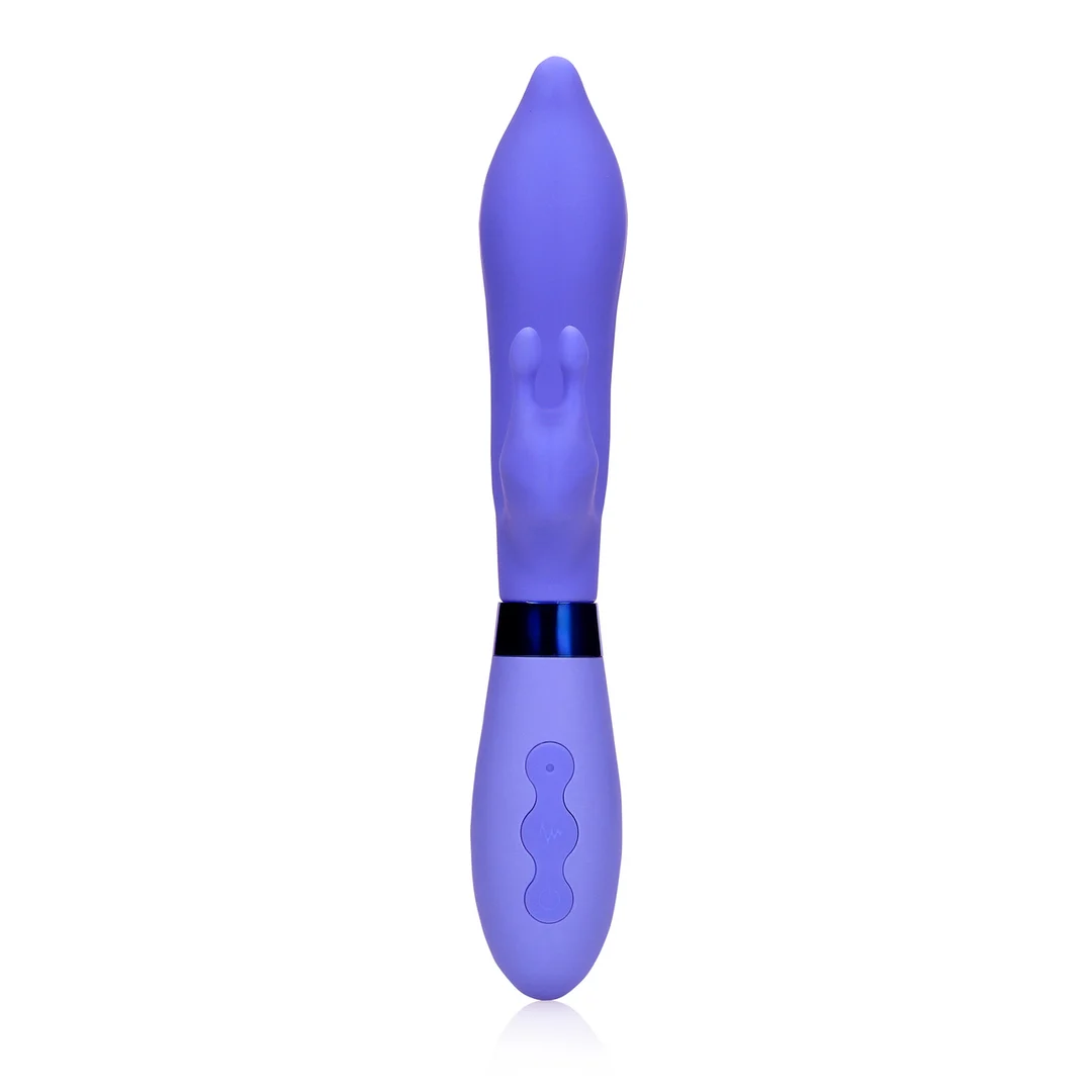 Spiczasty wibrator typu rabbit Loveline by Shots - obrazek 4