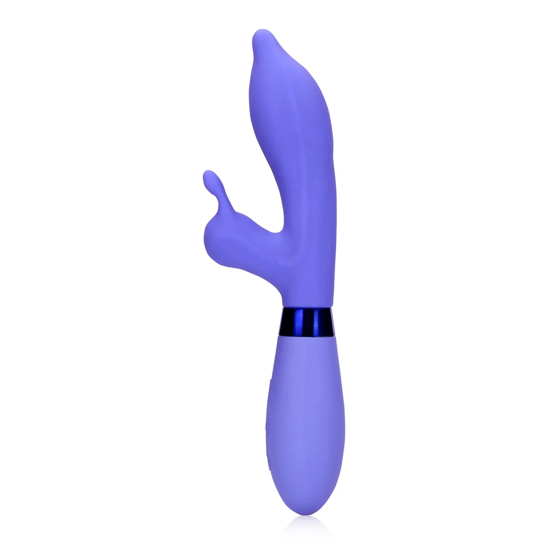 Spiczasty wibrator typu rabbit Loveline by Shots - obrazek 5