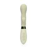 Silikonowy wibrator króliczek Loveline Misty Green - obrazek 4