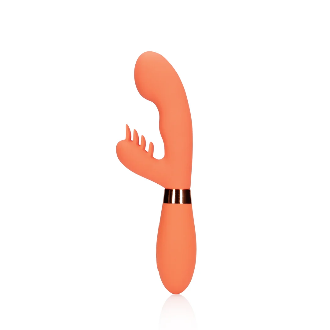 Silikonowy wibrator króliczek Loveline Glazed Carrots - obrazek 5