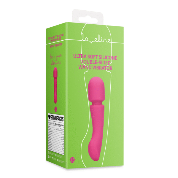 Dwustronny wibrator typu wand Loveline