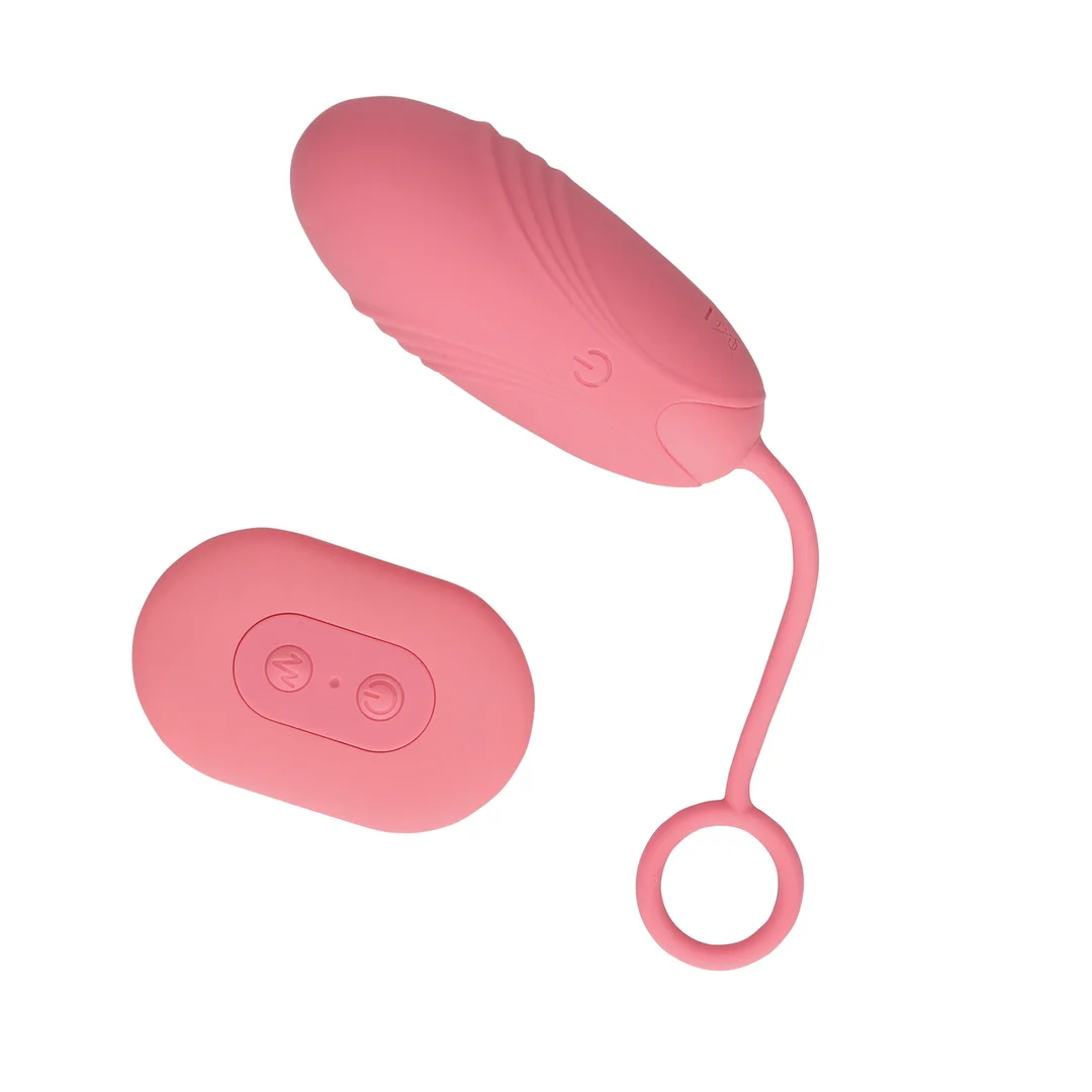 Wibrator jajko Loveline Ultra Soft z pilotem - obrazek 6