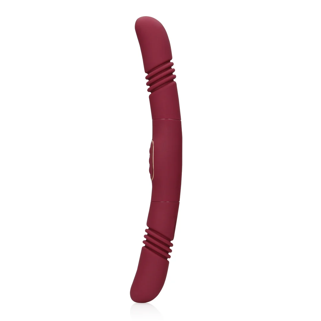 Wibrator analny z obustronną stymulacją – Merlot Druif – tester - obrazek 10
