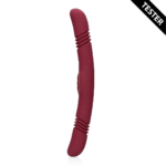 Wibrator analny z obustronną stymulacją – Merlot Druif – tester - obrazek 2