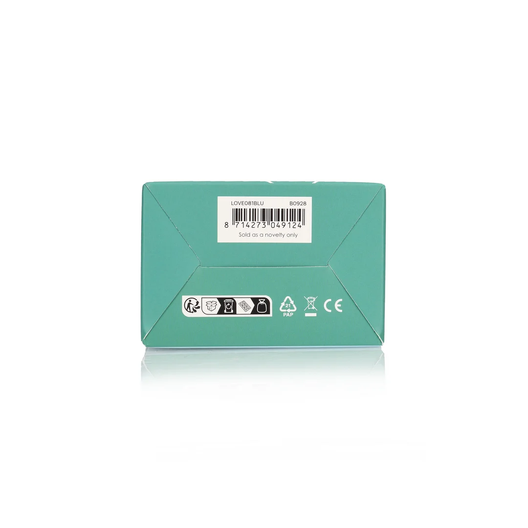 Wibrator pierścieniowy Loveline Pulse Wave Arctic Blue - obrazek 3