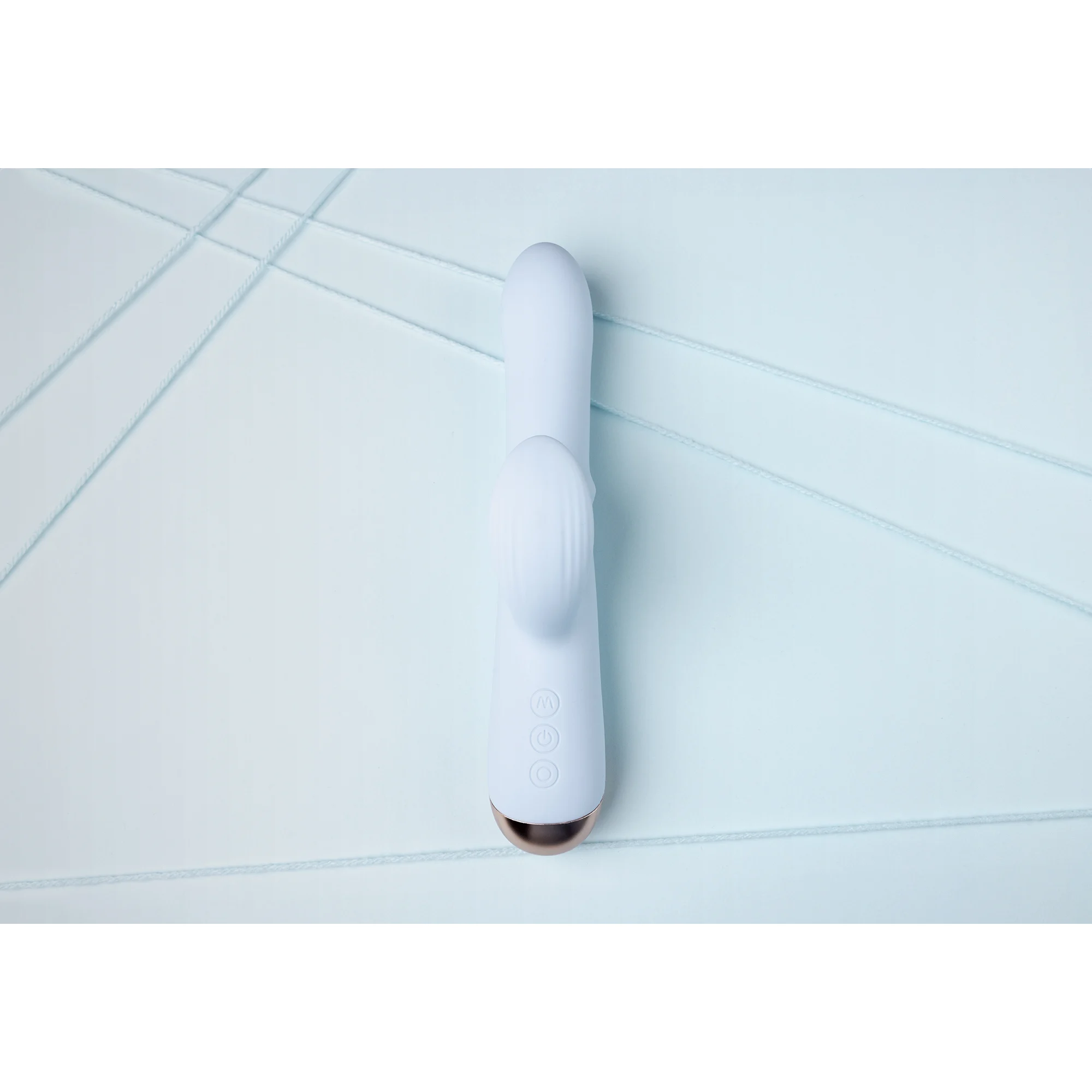Wibrator pierścieniowy Loveline Pulse Wave Arctic Blue - obrazek 6