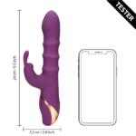 Wibrator z ponad 10 trybami – Tester (nazwa) Loveline by Shots - obrazek 5