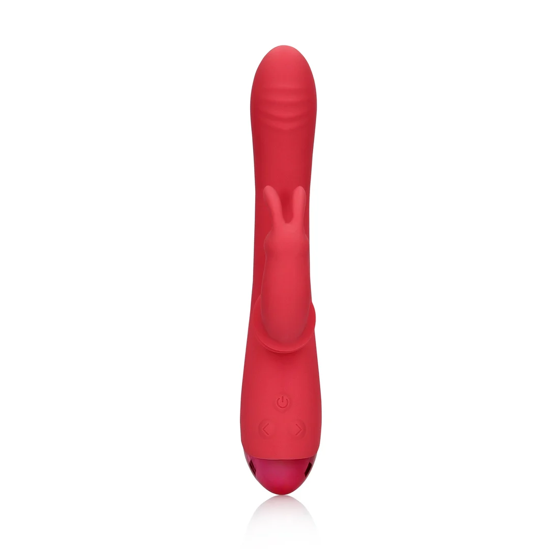 Wibrator typu rabbit z funkcją kołysania — Loveline by Shots Brighto czerwony Loveline by Shots - obrazek 10
