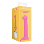Wibrujący dildo Loveline w intensywnie różowym kolorze