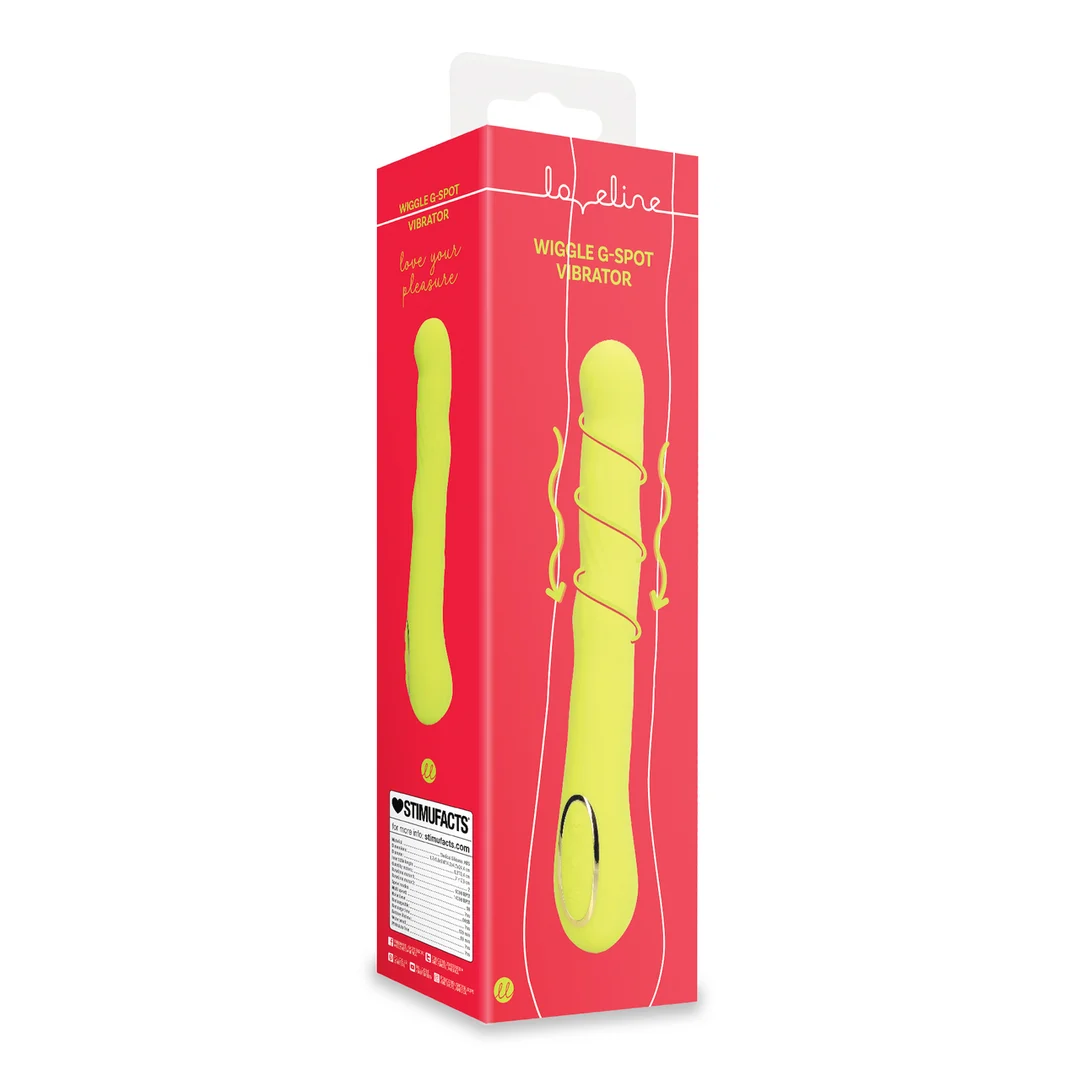 wibrator do punktu G – ruchy kołyszące zapewniające precyzyjną stymulację – Lime Passion (Loveline by Shots) - obrazek 2