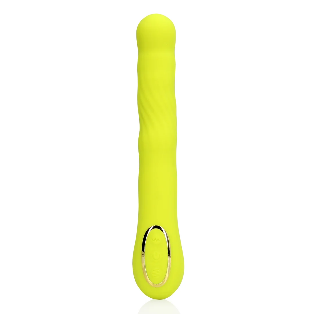 wibrator do punktu G – ruchy kołyszące zapewniające precyzyjną stymulację – Lime Passion (Loveline by Shots) - obrazek 4