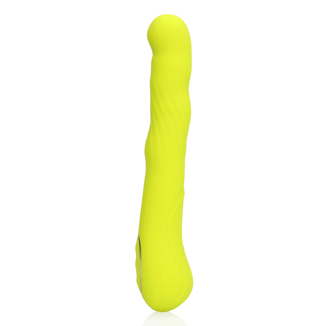 wibrator do punktu G – ruchy kołyszące zapewniające precyzyjną stymulację – Lime Passion (Loveline by Shots) - obrazek 5