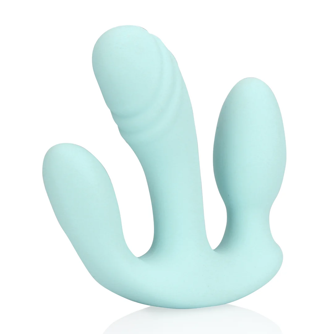 Wibrator Loveline Drie in één Breezy Blue - obrazek 3