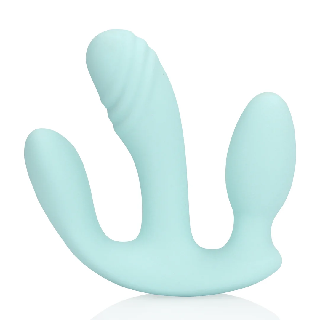 Wibrator Loveline Drie in één Breezy Blue - obrazek 5