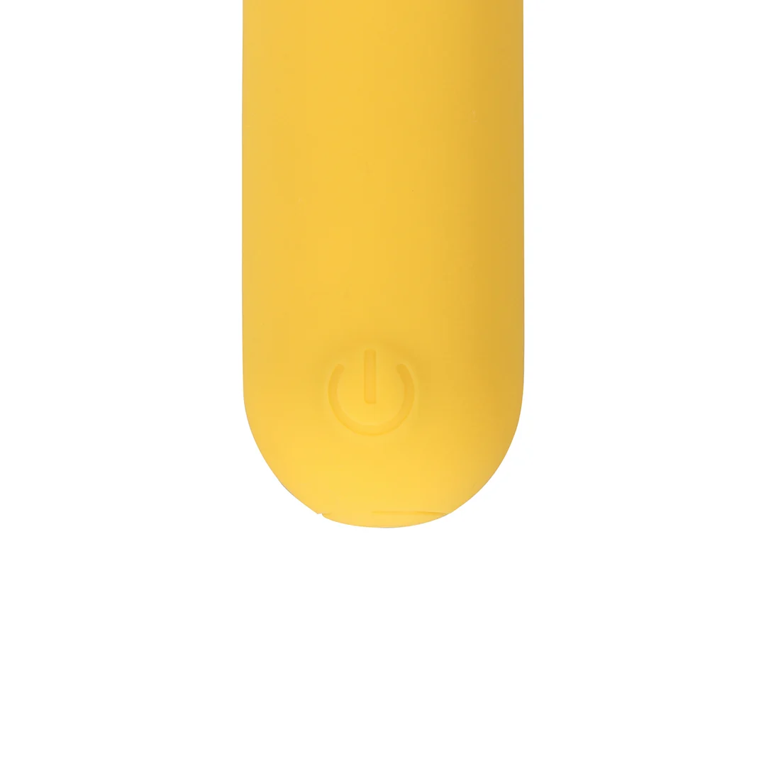 Wibrator Loveline Smooth Bullet w żółtym kolorze - obrazek 5