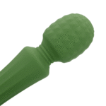 Wibrator typu wand, mocny masażer z cichym uchwytem, Green Mumba (Loveline by Shots) - obrazek 10