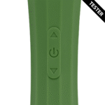 Wibrator typu wand, mocny masażer z cichym uchwytem, Green Mumba (Loveline by Shots) - obrazek 4