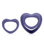Zestaw pierścieni erekcyjnych Hart Cockring Set Violet Storm - obrazek 3