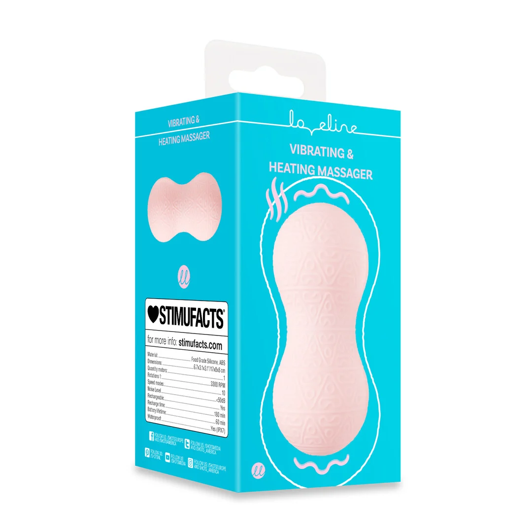 wibrator z funkcją podgrzewania – Loveline by Shots, różowy Loveline by Shots - obrazek 5