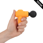 Mini wibrator – 10 trybów i ładowanie – Loveline – pomarańczowy Loveline by Shots - obrazek 2