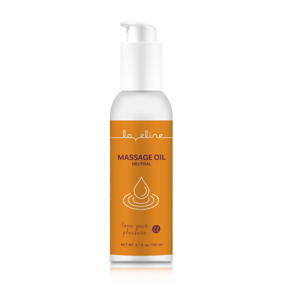 Neutralny olejek do masażu Loveline 150 ml - obrazek 2