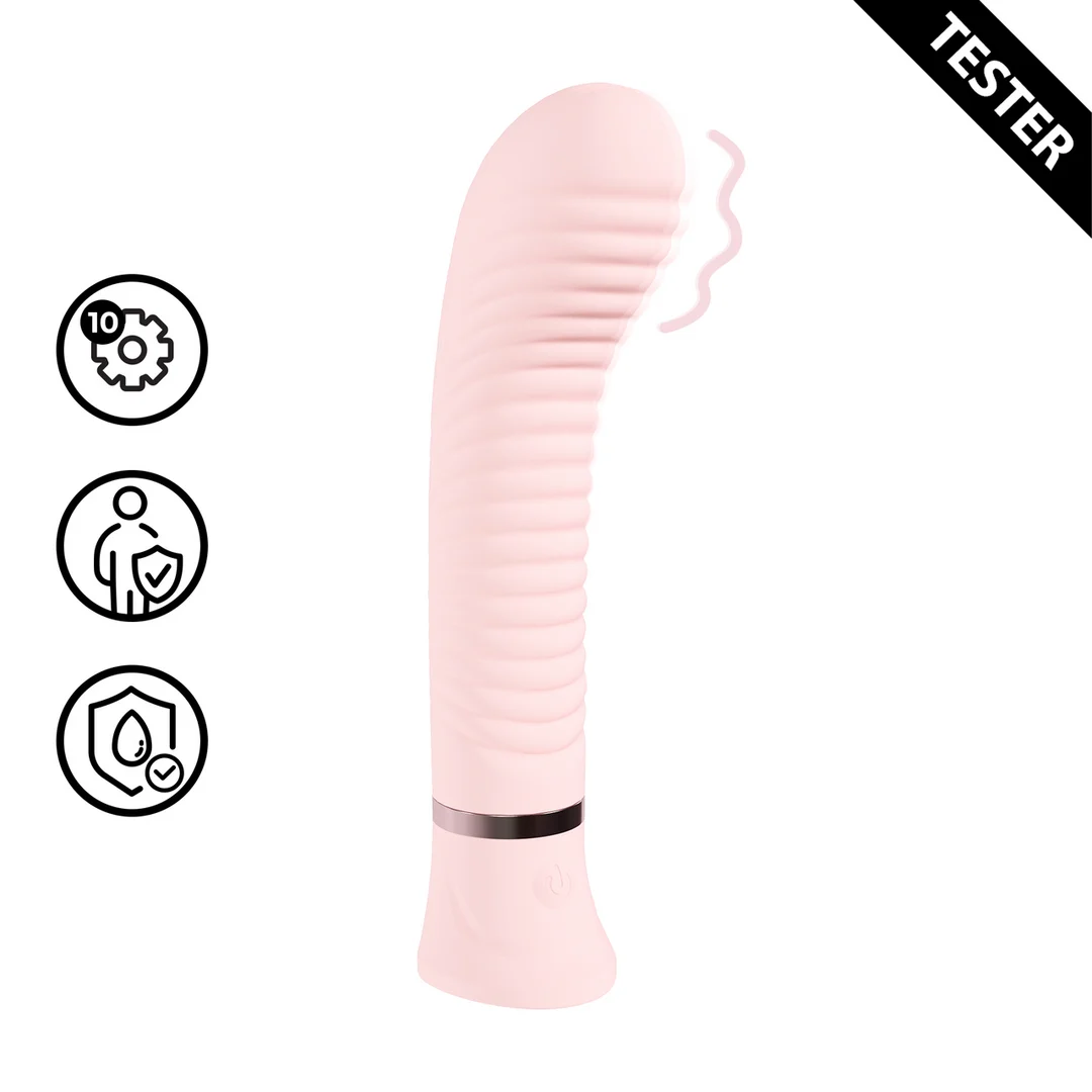 Wibrator punktu G, 10 trybów, wodoodporny, Loveline Paris Collection, różowy, Loveline by Shots - obrazek 1