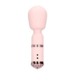 Wibrator typu wand – 10 trybów – Loveline Velour różowy (tester) Loveline by Shots - obrazek 3