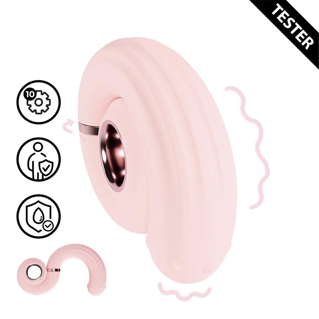wibrator – 10 trybów – Loveline Perles różowy Loveline by Shots - obrazek 4