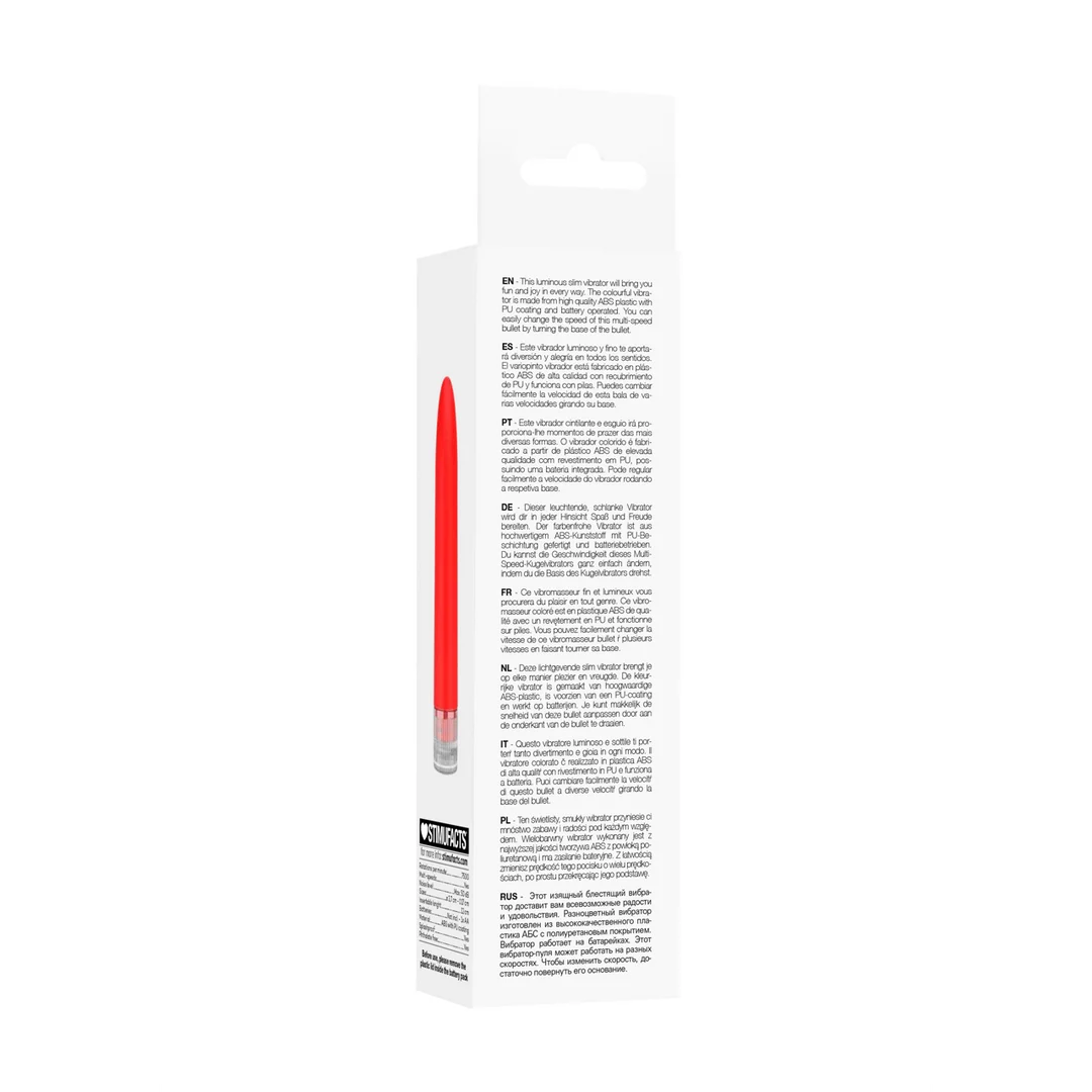 Wibrator typu bullet, świecący, 10 ustawień, Eleni (Luminous by Shots) - obrazek 2