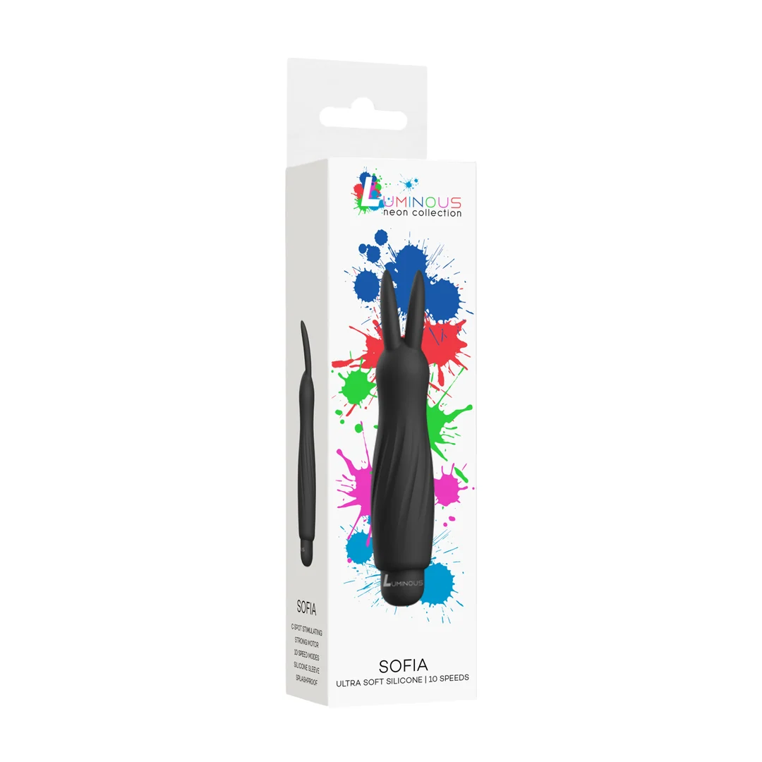 Wibrator typu bullet z 10 trybami – Sofia Luminous by Shots - obrazek 1