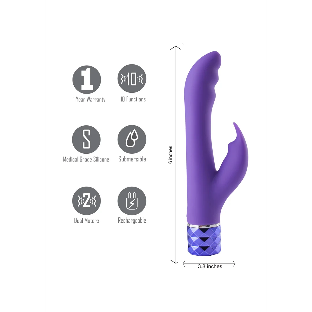 Wibrator silikonowy Hailey - obrazek 4