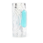 Wibrujący masturbator z 10 trybami wibracji – CLEAR - obrazek 3