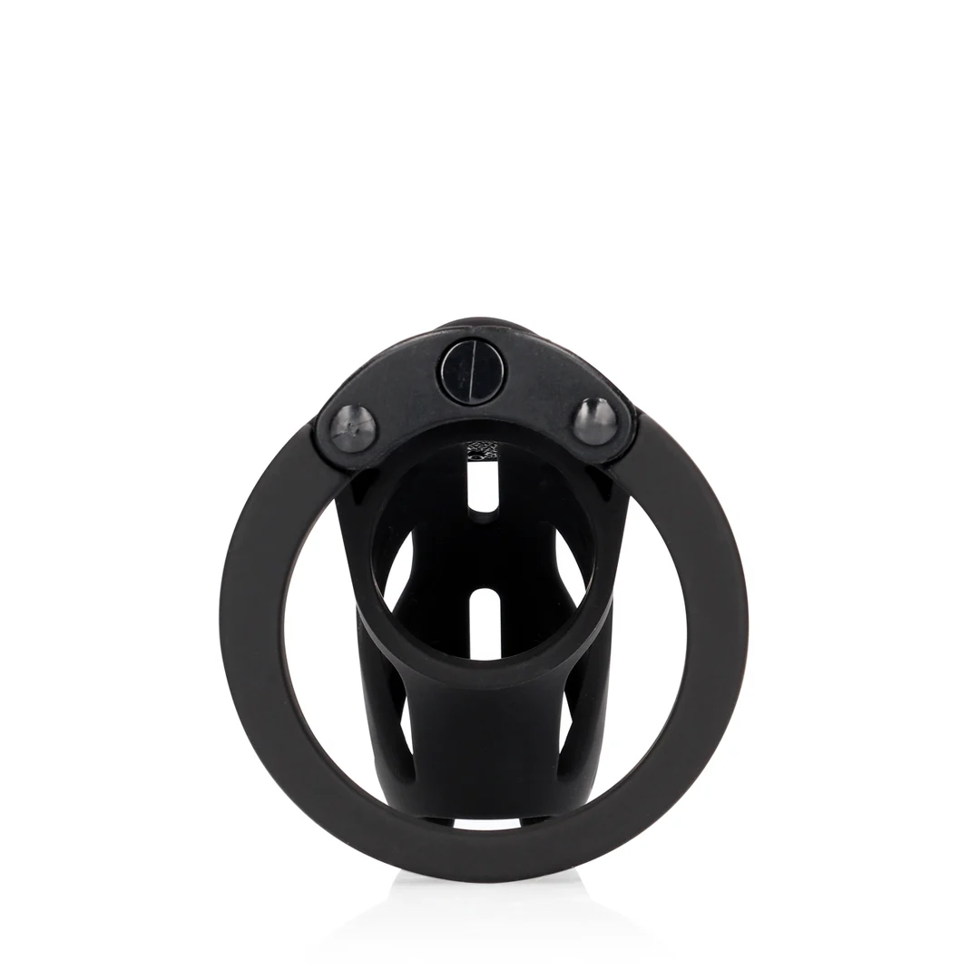 Pas cnoty ManCage Model 24, 9 cm, czarny - obrazek 4