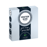 Prezerwatywy Mister Size Pure Feel, 47 mm, 3 sztuki - obrazek 2