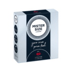 Prezerwatywy o idealnym dopasowaniu – 3 sztuki – MISTER SIZE - obrazek 2