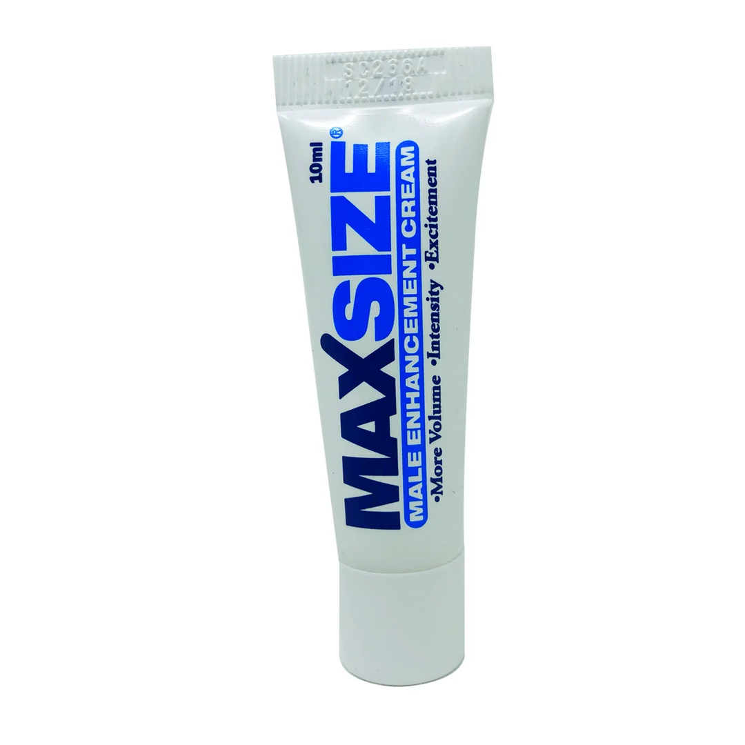 Krem erekcyjny – MAX Size - Krem wspomagający męską sprawność - 0.3 fl oz / 10 ml - obrazek 1