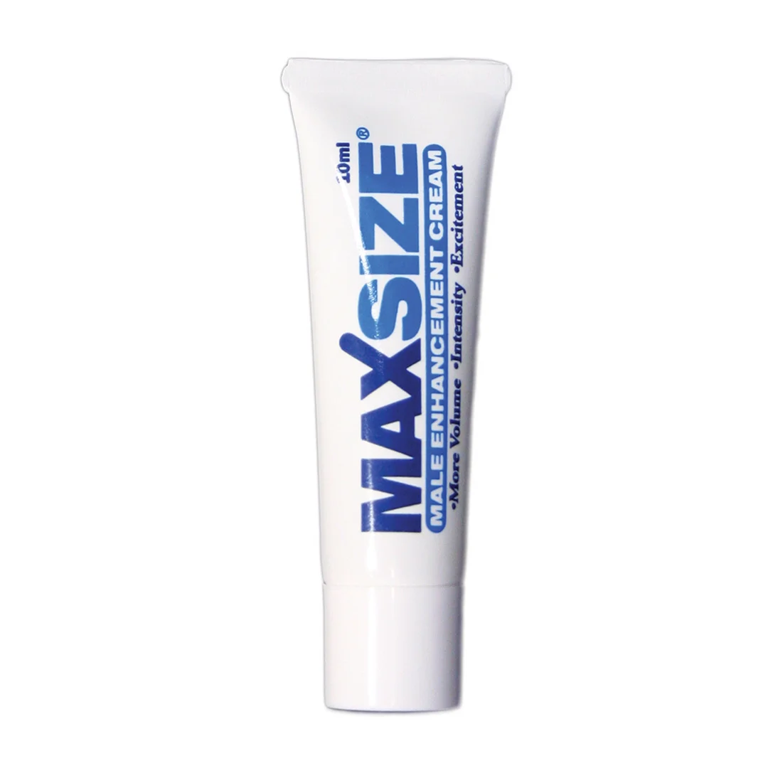 Krem na erekcję – MAX Size krem wzmacniający dla mężczyzn – 0.3 fl oz / 10 ml – Fishbowl, 50 sztuk - obrazek 1