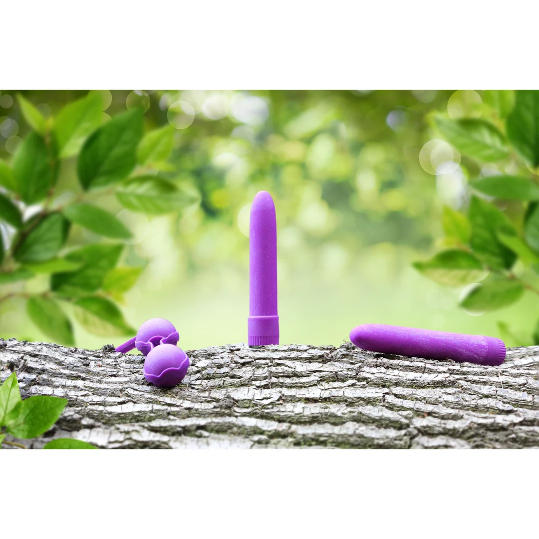 Wibrator z wieloma poziomami wibracji i biodegradowalny – Natural Pleasure Natural Pleasure by Shots - obrazek 11
