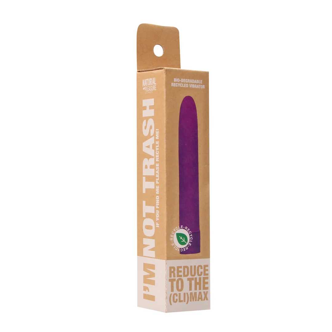 Wibrator z wieloma poziomami wibracji i biodegradowalny – Natural Pleasure Natural Pleasure by Shots - obrazek 7