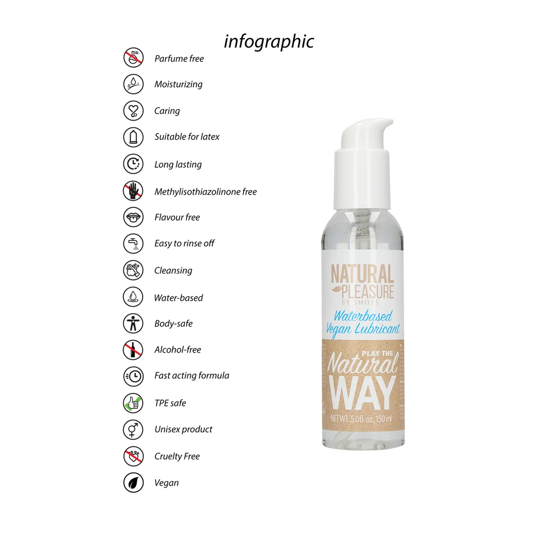 Natural Pleasure Vegan glijmiddel op waterbasis