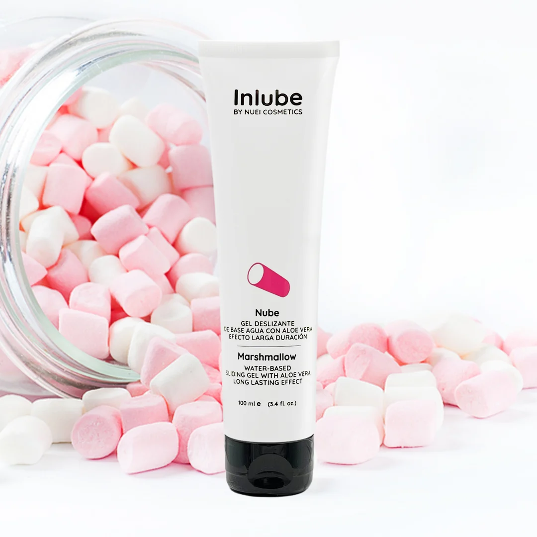 Lubrykant Nuei na bazie wody o smaku pianek marshmallow - obrazek 2