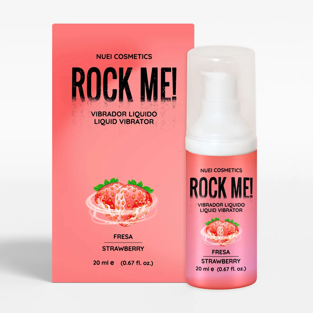 Nuei Rock Me! żel stymulujący o smaku truskawkowym, 20 ml - obrazek 3