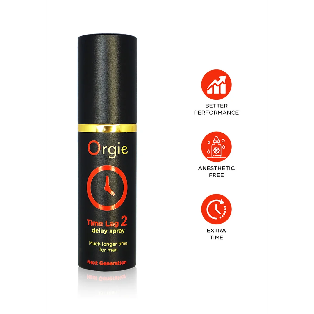 Orgie Time Lag 2 spray opóźniający wytrysk, 10 ml - obrazek 3