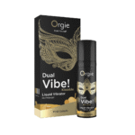 Orgie Dual Vibe! całowalny płynny wibrator Pina Colada 15 ml