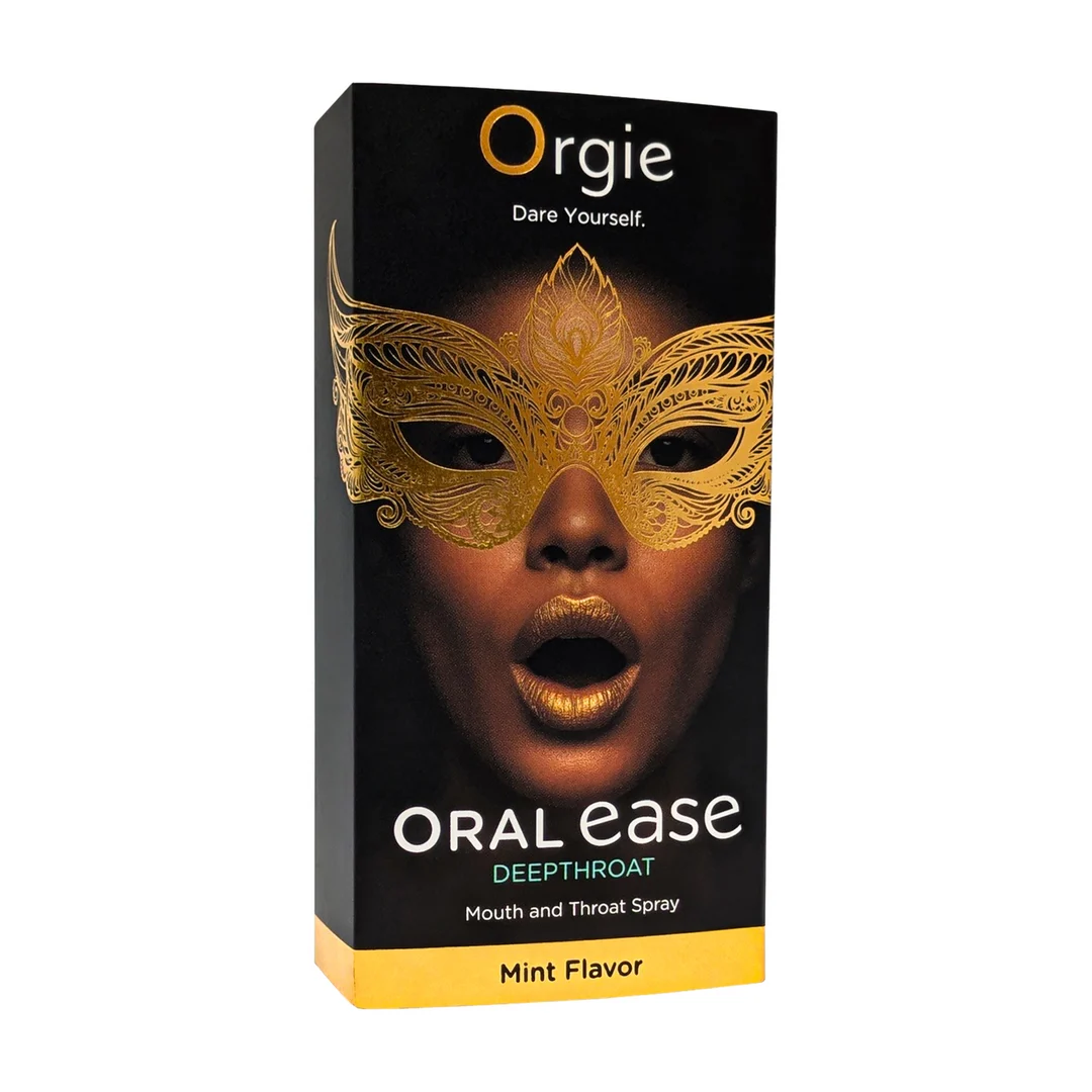 Spray do ust i gardła Orgie Oral Ease Deepthroat o smaku mięty, 15 ml - obrazek 2