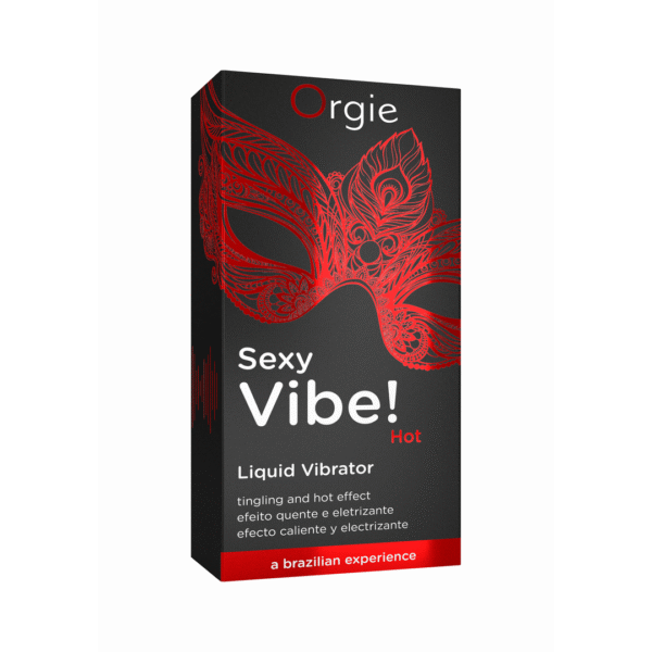 Orgie Sexy Vibe! Hot pobudzający żel o smaku truskawkowym