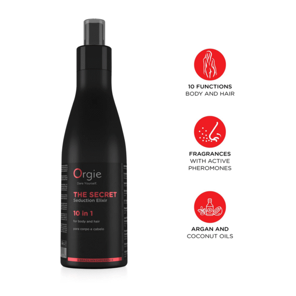 Orgie The Secret Seduction Elixir balsam do skóry i włosów z feromonami, 200 ml