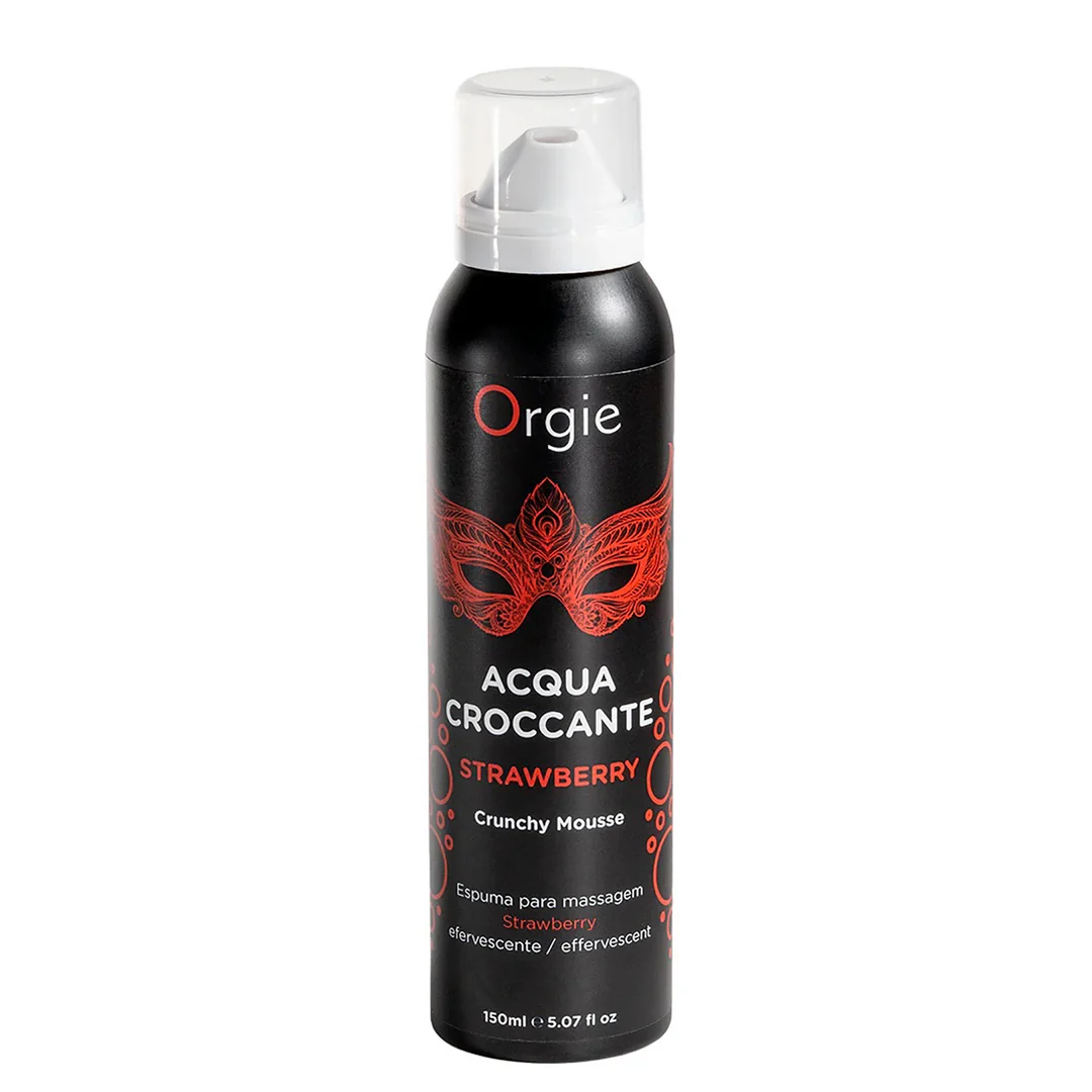 Orgie Acqua Crocante musująca pianka do masażu o zapachu truskawek, 150 ml - obrazek 2