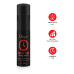 Żel wibrujący z nasionami konopi – 25 ml - Time Lag, Orgie