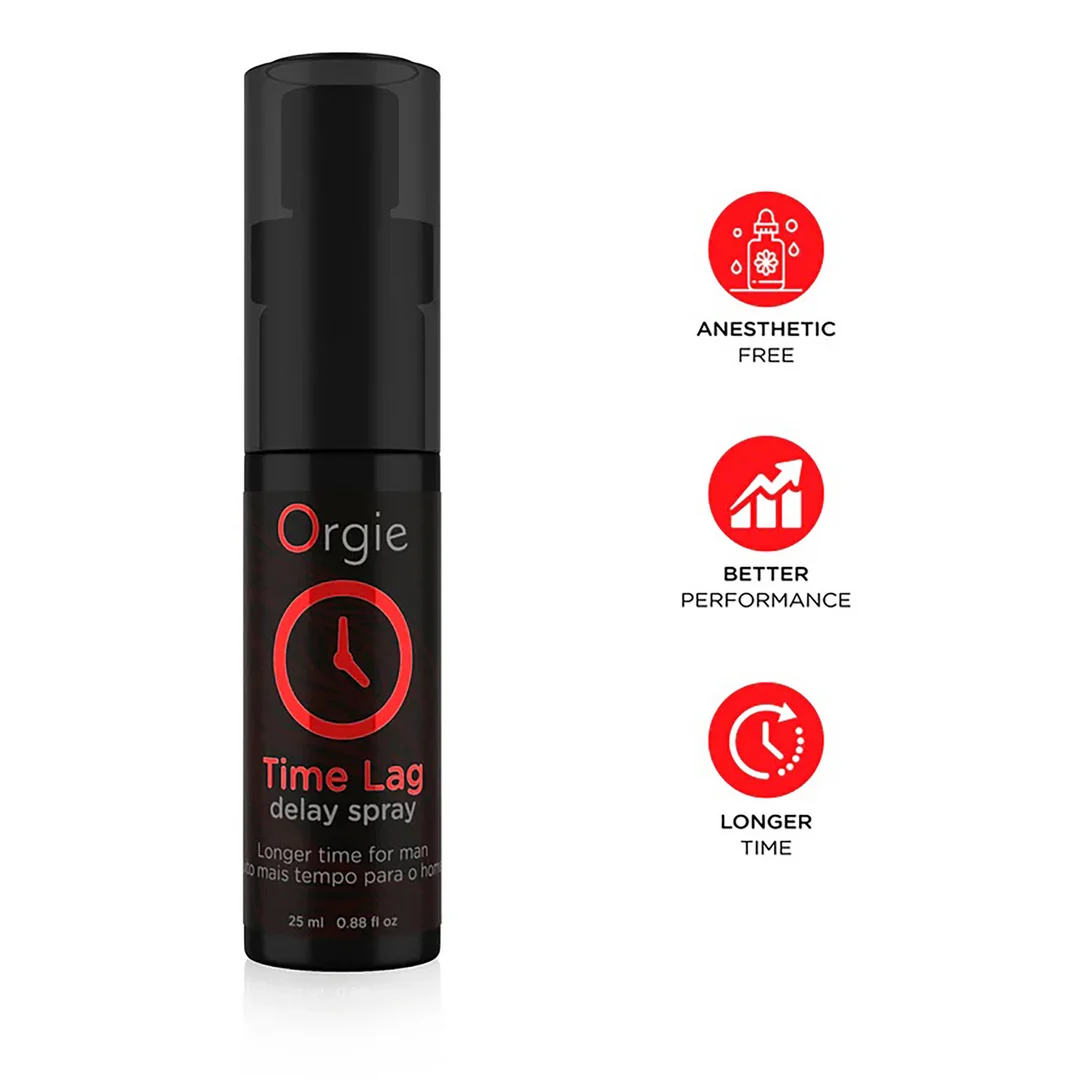 Żel wibrujący z nasionami konopi – 25 ml - Time Lag, Orgie - obrazek 1